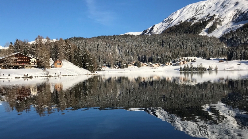 唯美冬天雪景高清桌面壁纸