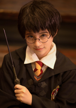 人物摄影_哈利波特超还原COS特写