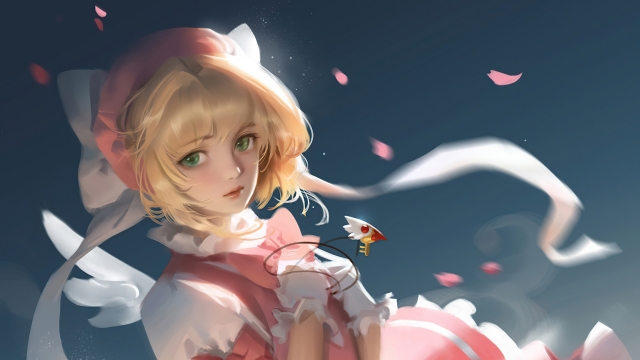 好看的动漫少女美丽漂亮高清桌面壁纸