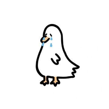 伤心小动物头像图片