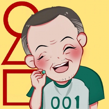 鱿鱼游戏男生头像图片