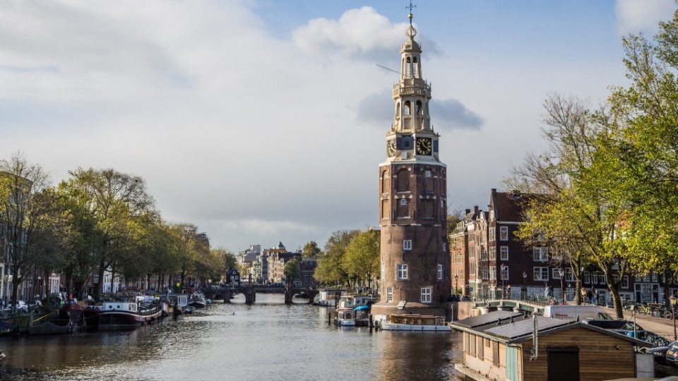 荷兰阿姆斯特丹风景无水印电脑桌面高清壁纸图片