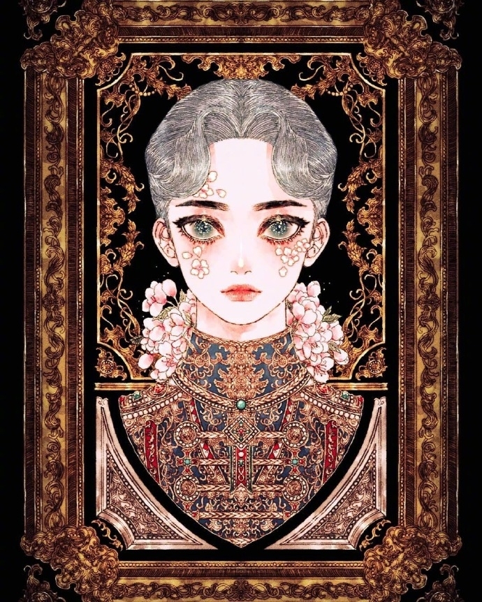 唯美插画写真图片