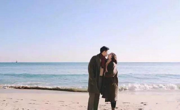 唯美情侣写真图片