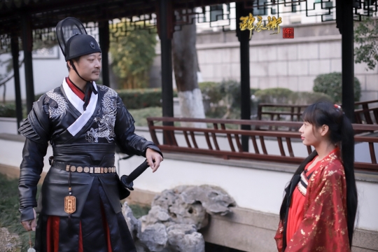 古装汉服情侣角色扮演高清图