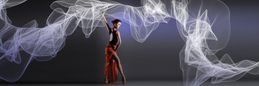 唯美创意美女网格插画设计素材分享