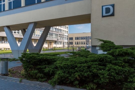 高架桥城市建筑风光城市一隅