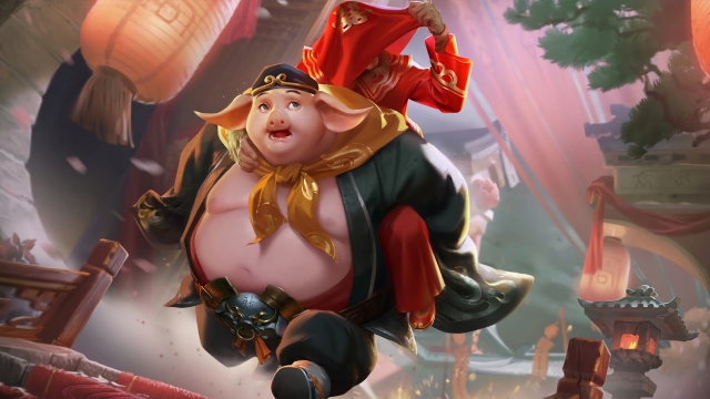 王者荣耀猪悟能猪八戒高清桌面壁纸