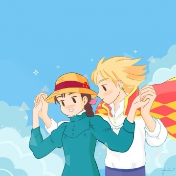 唯美清新动画图片