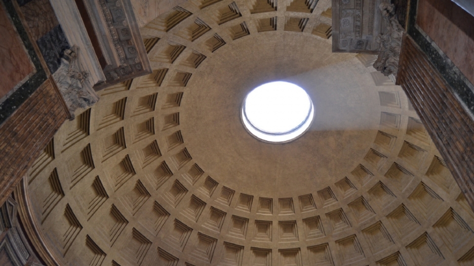 意大利罗马万神殿图片无水印电脑桌面高清壁纸图片