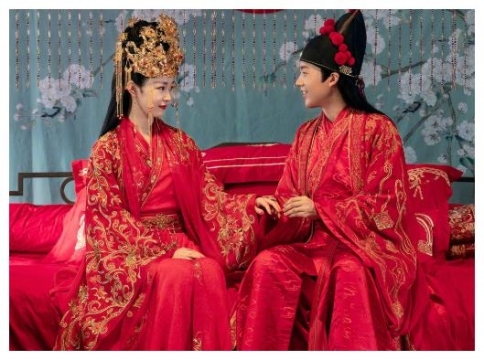 郭麒麟宋轶剧中结婚照图片