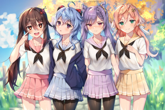 原神二次元高清桌面壁纸