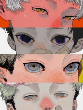 动漫人物眼睛素材写真