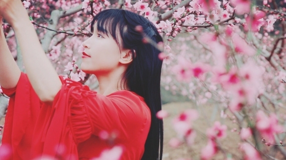 网红美女李子柒写真图片