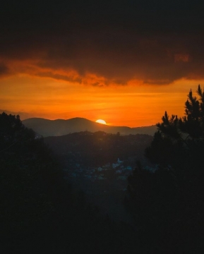 唯美城市黑夜图片