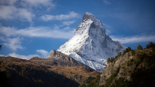 瑞士马特洪峰高清桌面壁纸
