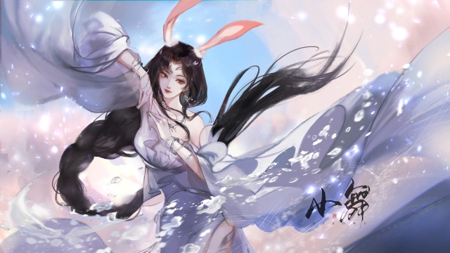 斗罗大陆小舞手绘高清壁纸