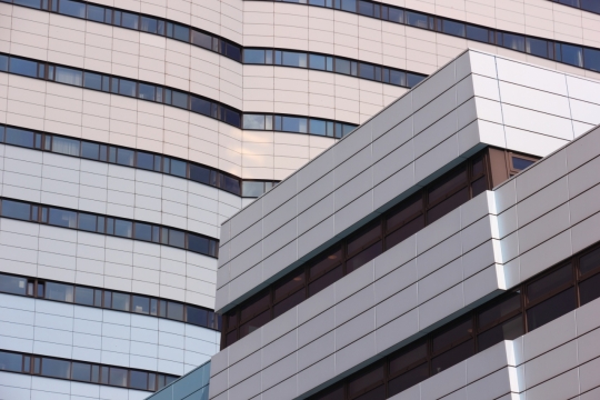 城市街道现代高楼大厦办公建筑