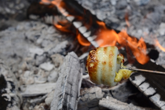 烧烤野营炭火面包野外户外旅游扩展