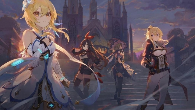 性感美女二次元动漫高清桌面壁纸