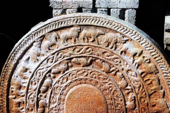 名胜古迹悠久历史建筑石雕特写