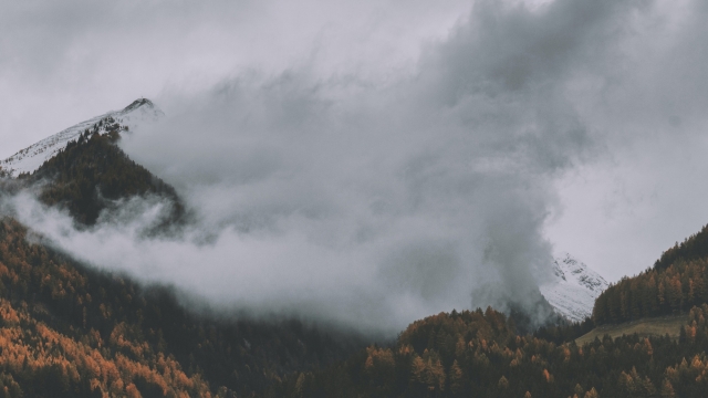 雪山景色宜人自然风光优美风景高清桌面壁纸