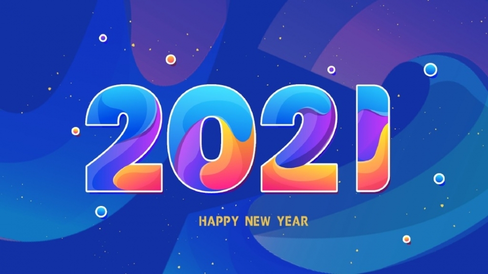 2021年开启奋斗新征程高清桌面壁纸