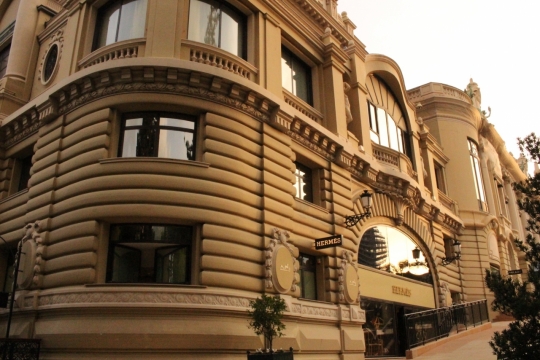 城市街道古典历史房屋建筑