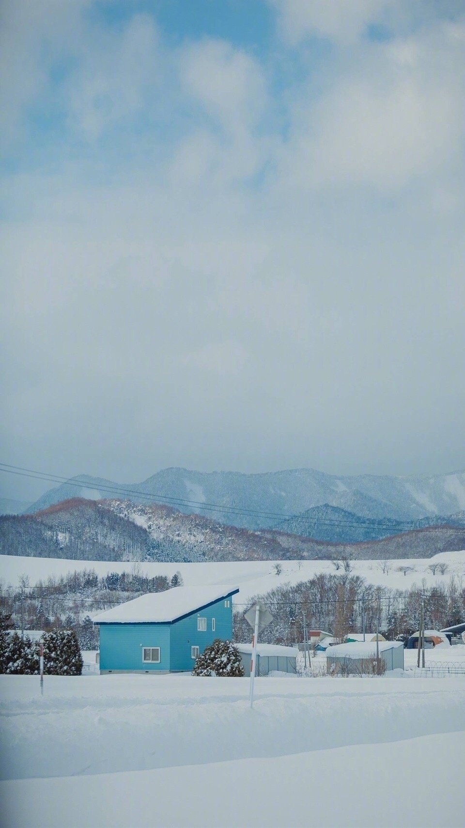 唯美雪景写真图片