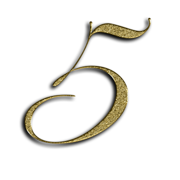 数字logo海报白底元素图