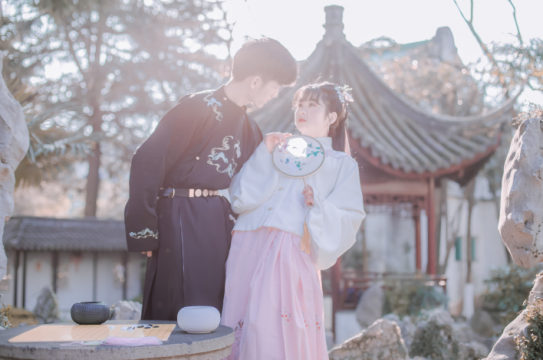 古装写真汉服情侣
