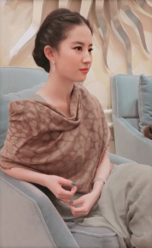 性感美女明星刘亦菲妩媚优雅个性写真