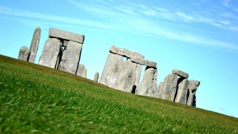 英国英格兰伦敦巨石阵神秘史前遗迹高清桌面壁纸