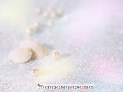 2021年12月炫彩无水印高清日历壁纸