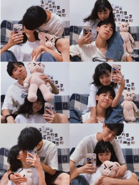 69个情侣拍照姿势图片