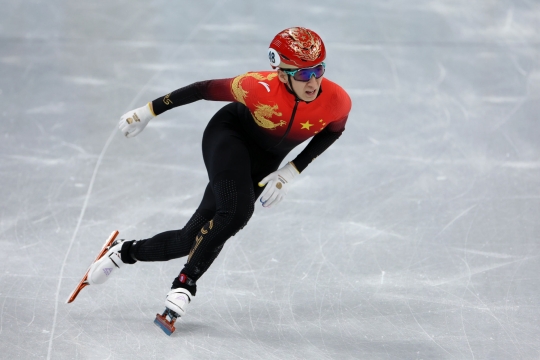 武大靖冬奥会高清桌面壁纸