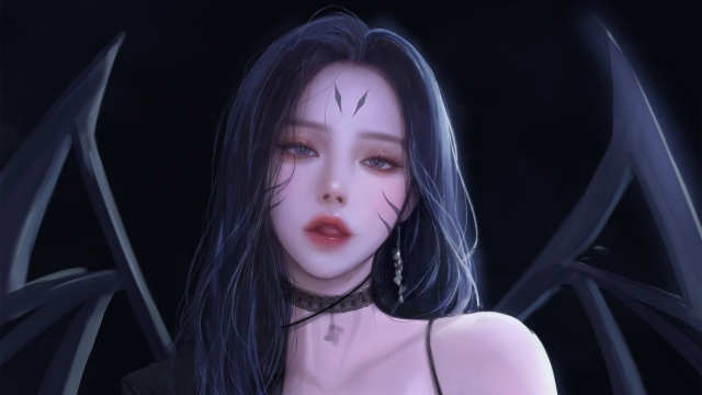 lol英雄联盟虚空之女卡莎原画性感同人美女壁纸