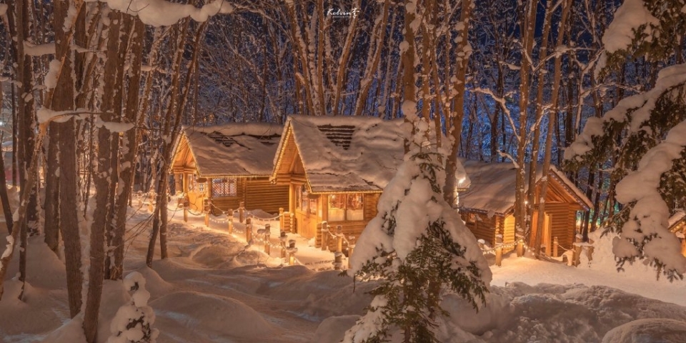 唯美冬天雪景高清风景写真图片