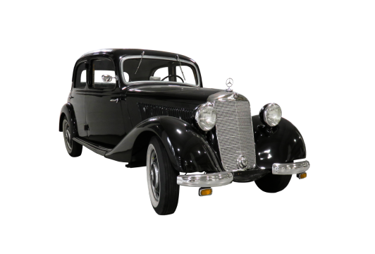 奔驰老爷车摄影