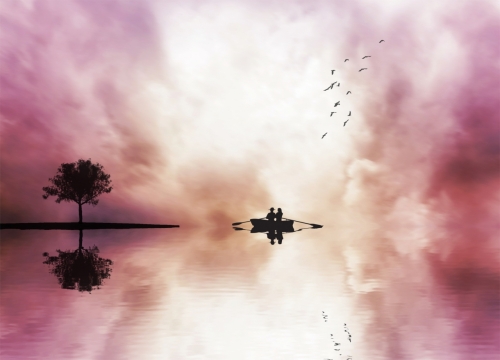 爱情唯美浪漫大海唯一