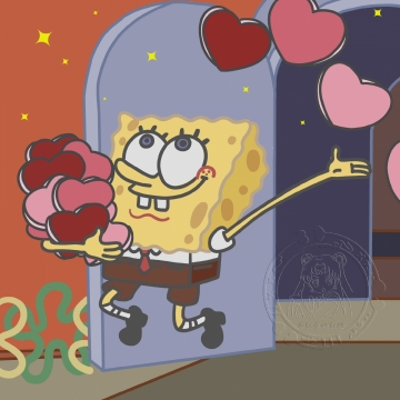 海绵宝宝头像写真图片