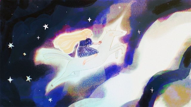 唯美插画写真图片