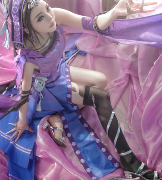 美女摄影_剑网三五毒COS美腿高清特写