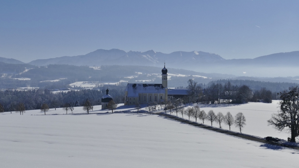 冬季冰雪风景自然风光优美高清桌面壁纸