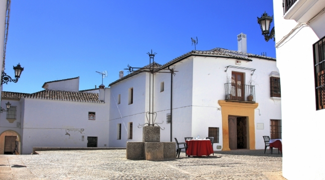 街道小巷民宿餐厅室外桌椅摆拍