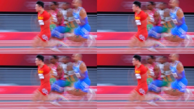 中国速度苏炳添高清桌面壁纸