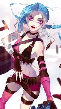 暴走萝莉金克丝大胸性感写真图片