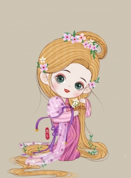 古代迪士尼公主头像图片