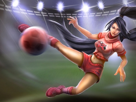 LOL性感女英雄高清桌面壁纸