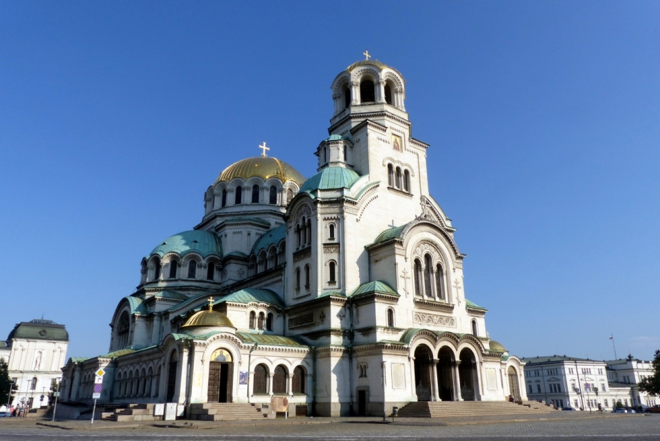 保加利亚索菲亚城市教堂建筑